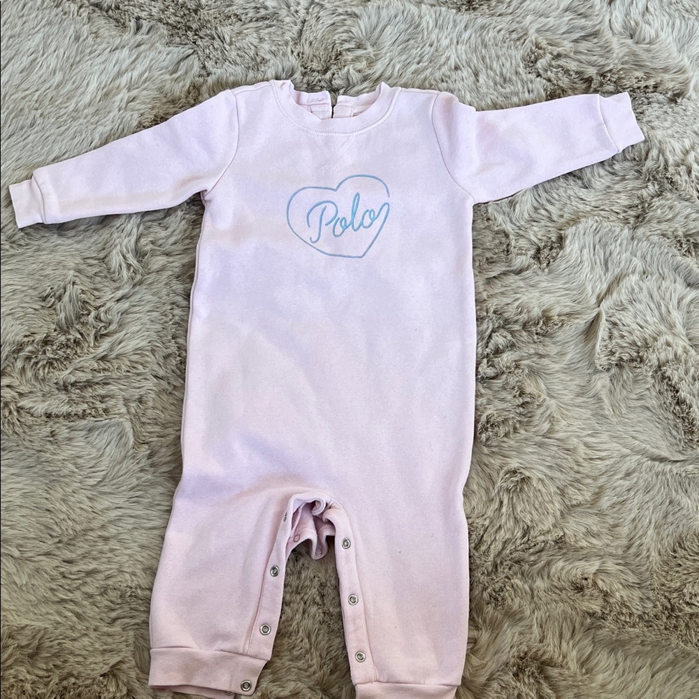 Ralph Lauren Pink Kids One Piece